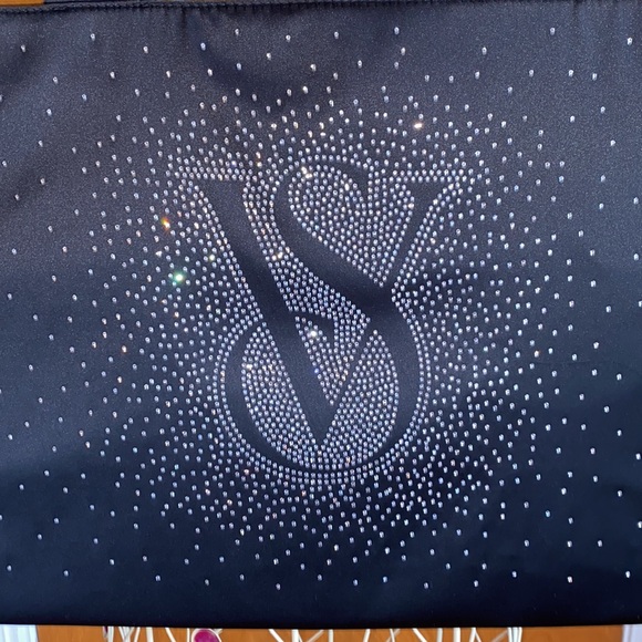 Nwt black vs Victoria’s Secret rhinestone bag - Picture 2 of 5